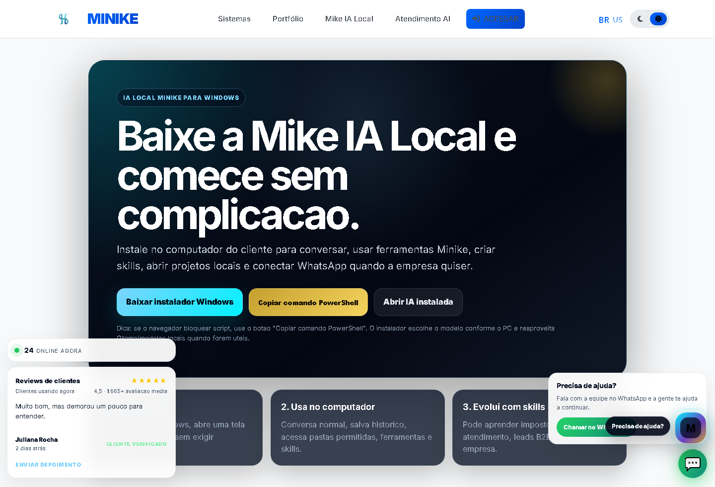 Print real de Mike AI Labs